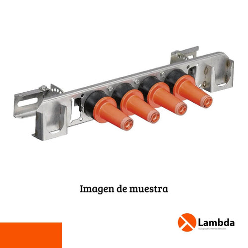 Caja derivadora 4 vías 200AMP