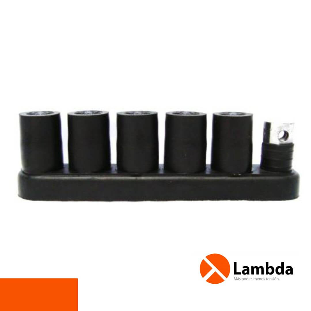 Conector múltiple tipo pulpo de 6 vías