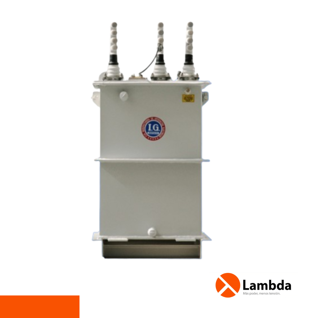 Transformador Tipo sumergible monofásico de 25 KVA hasta 100 KVA