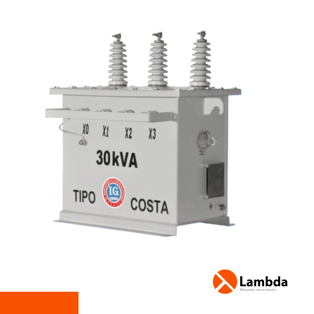 Transformador Tipo Poste Trifásico de 15 KVA hasta 150 KVA