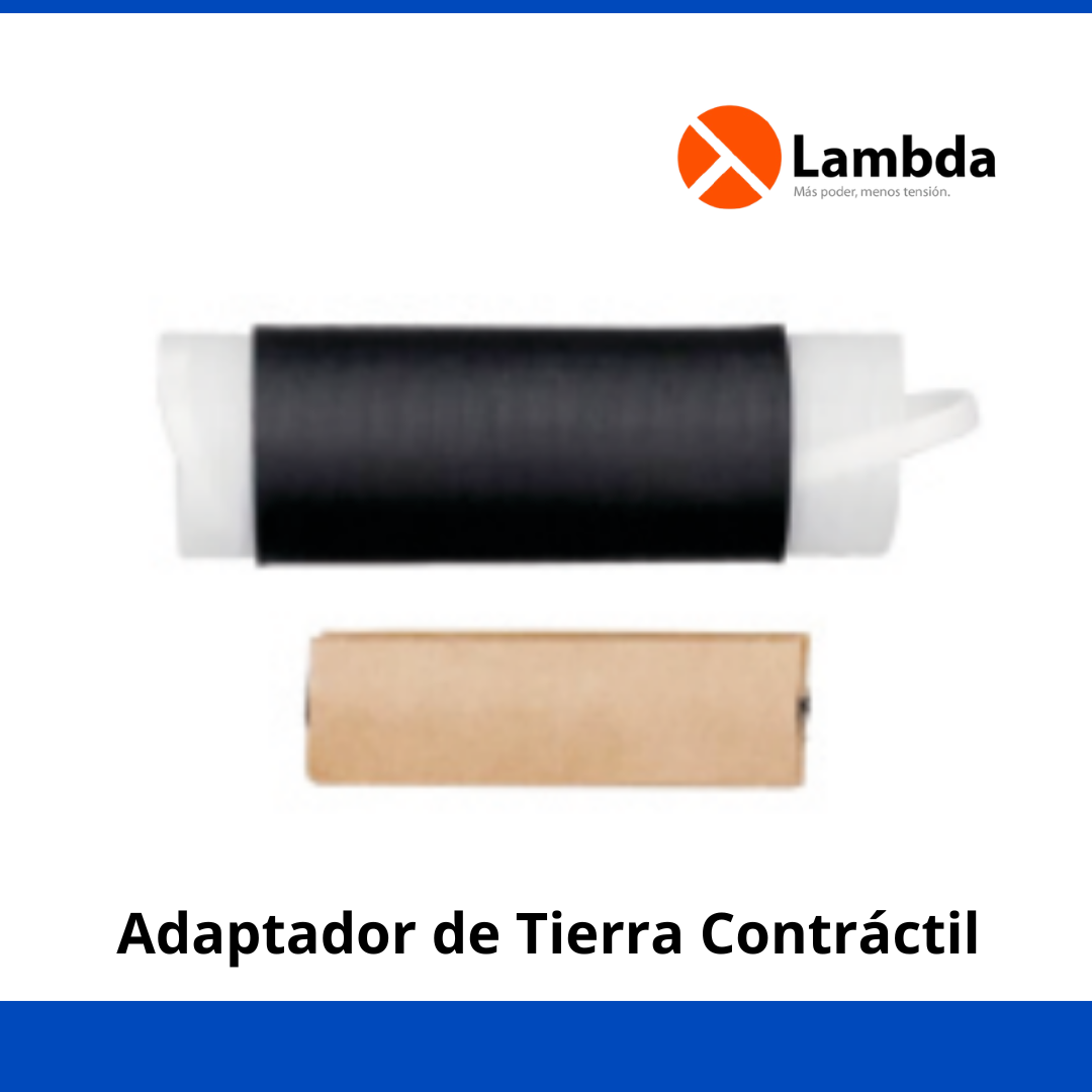 Adaptador de tierra contráctil en frío