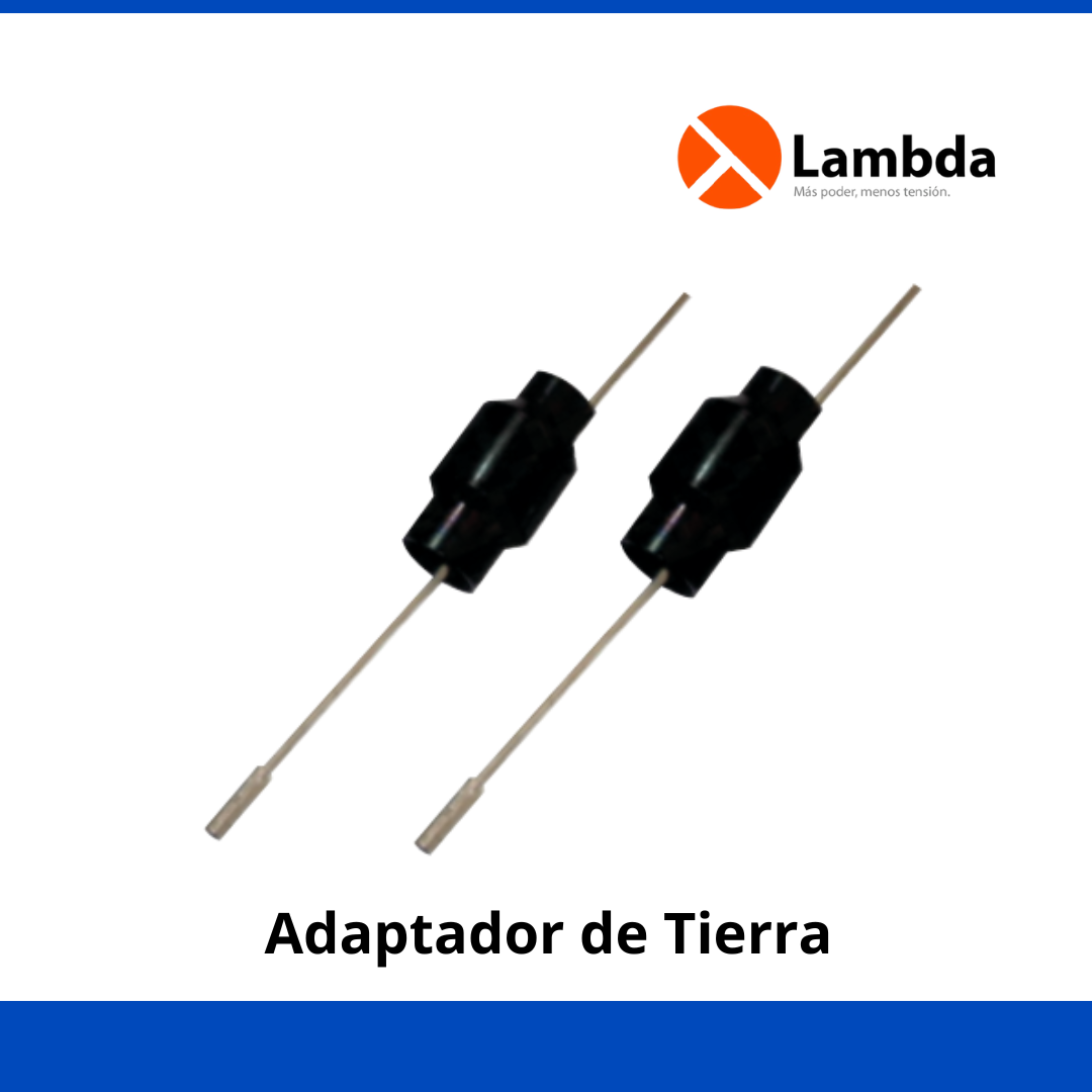 Adaptador de tierra 25kV 1/0