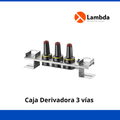 Caja derivadora 3 vías 15KV  200AMP