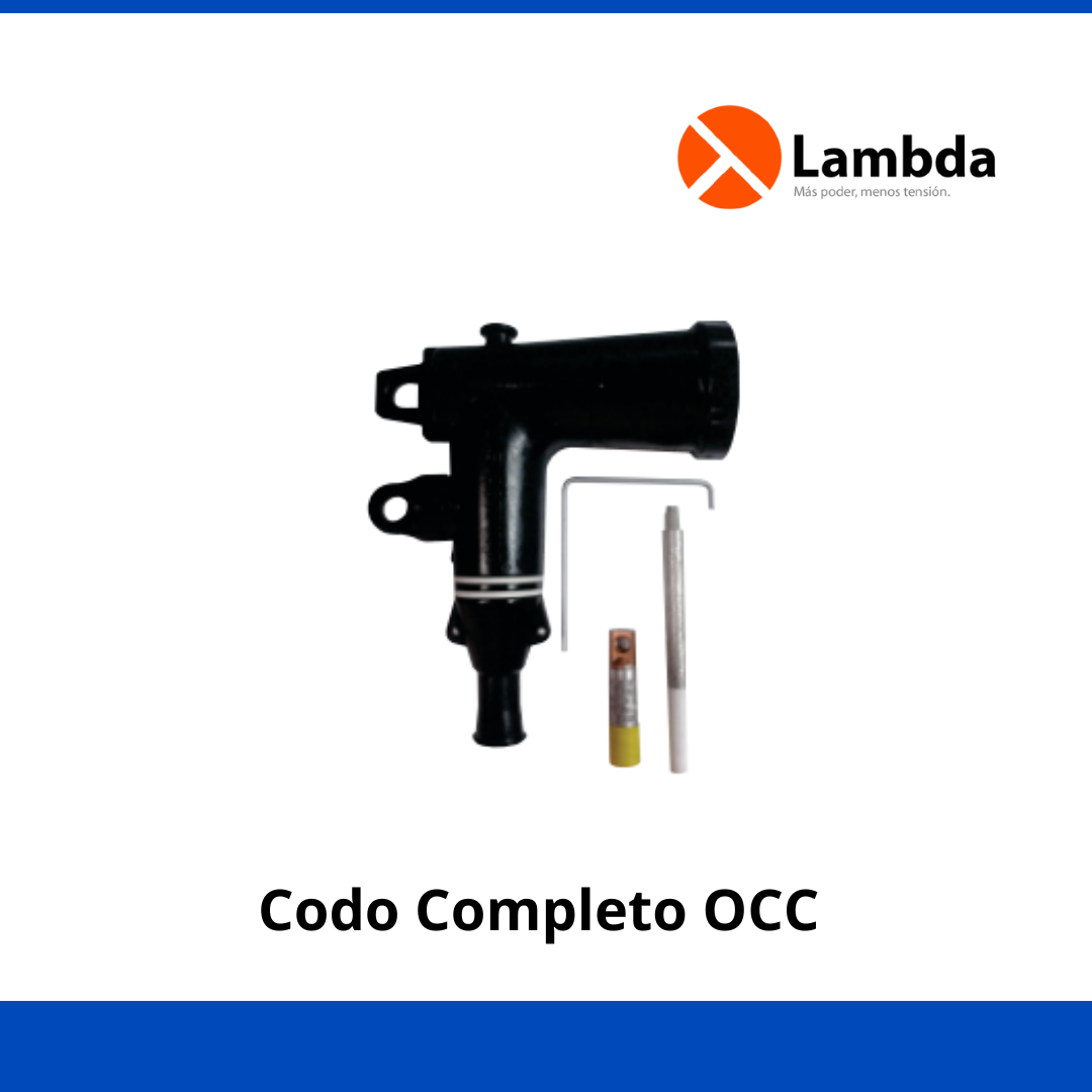 Codo Completo OCC  15KV CAL. 1/0