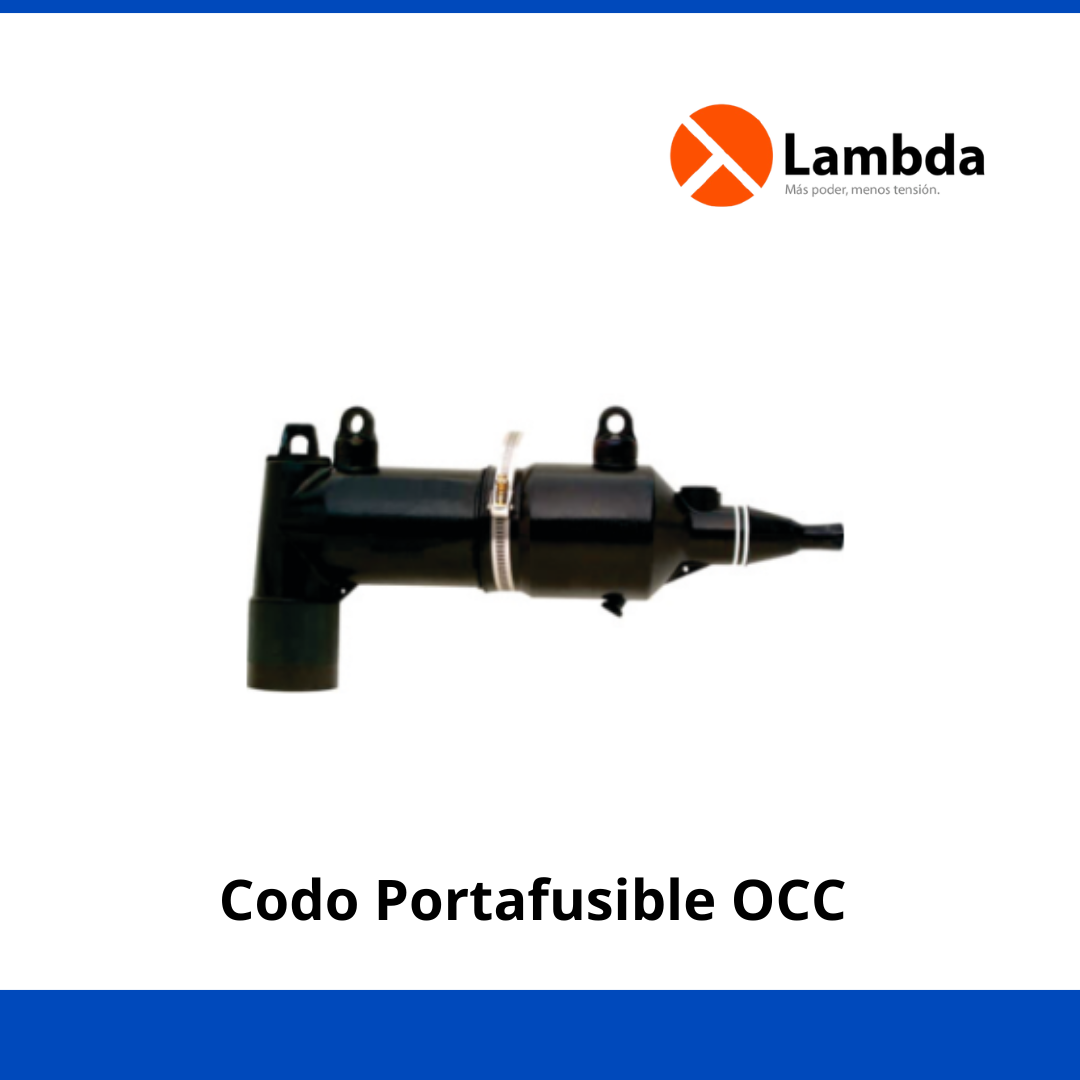 Codo Portafusible  OCC 25KV 3/0