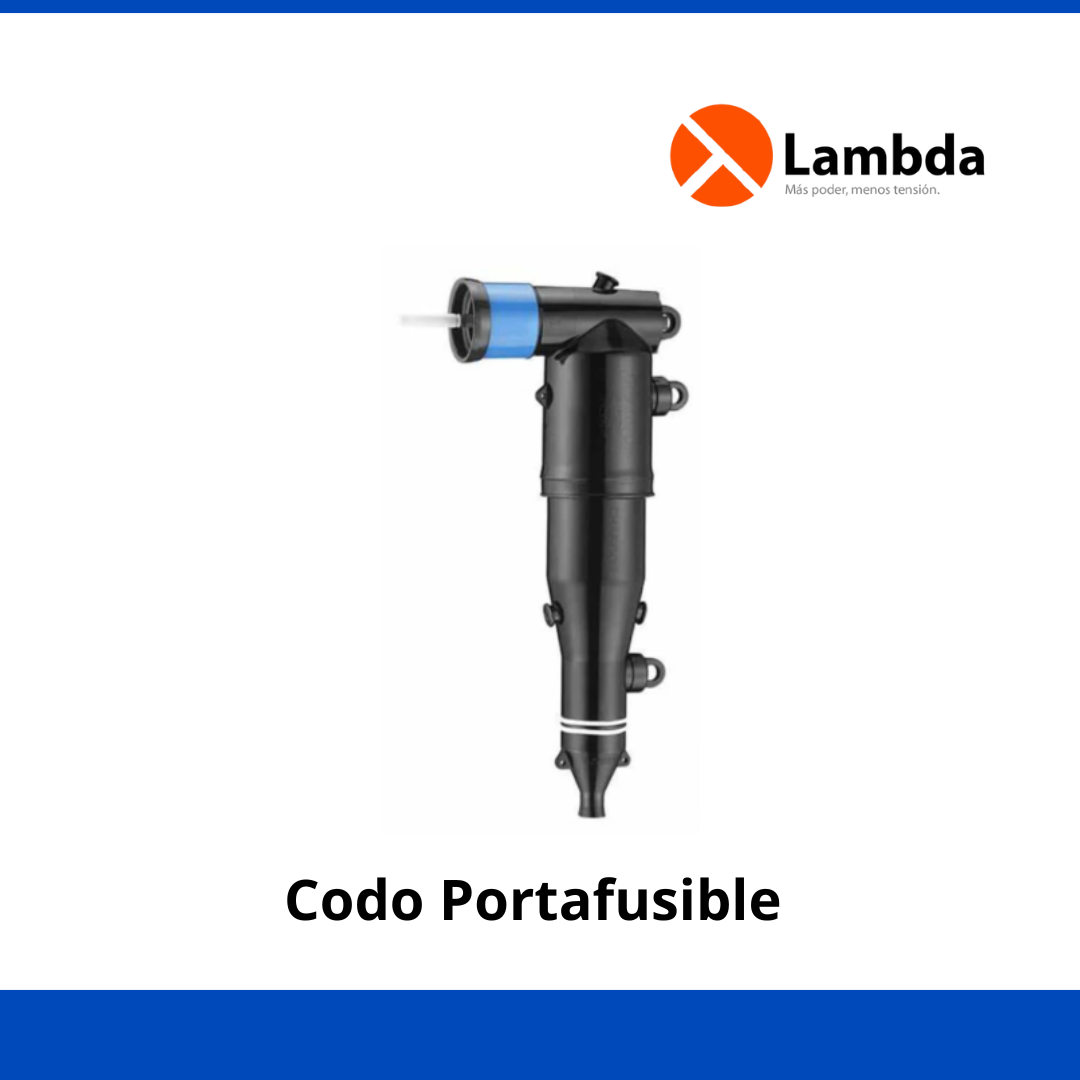 Codo portafusible Cal 1/0 25KV