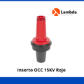 Inserto OCC 15kV  Rojo