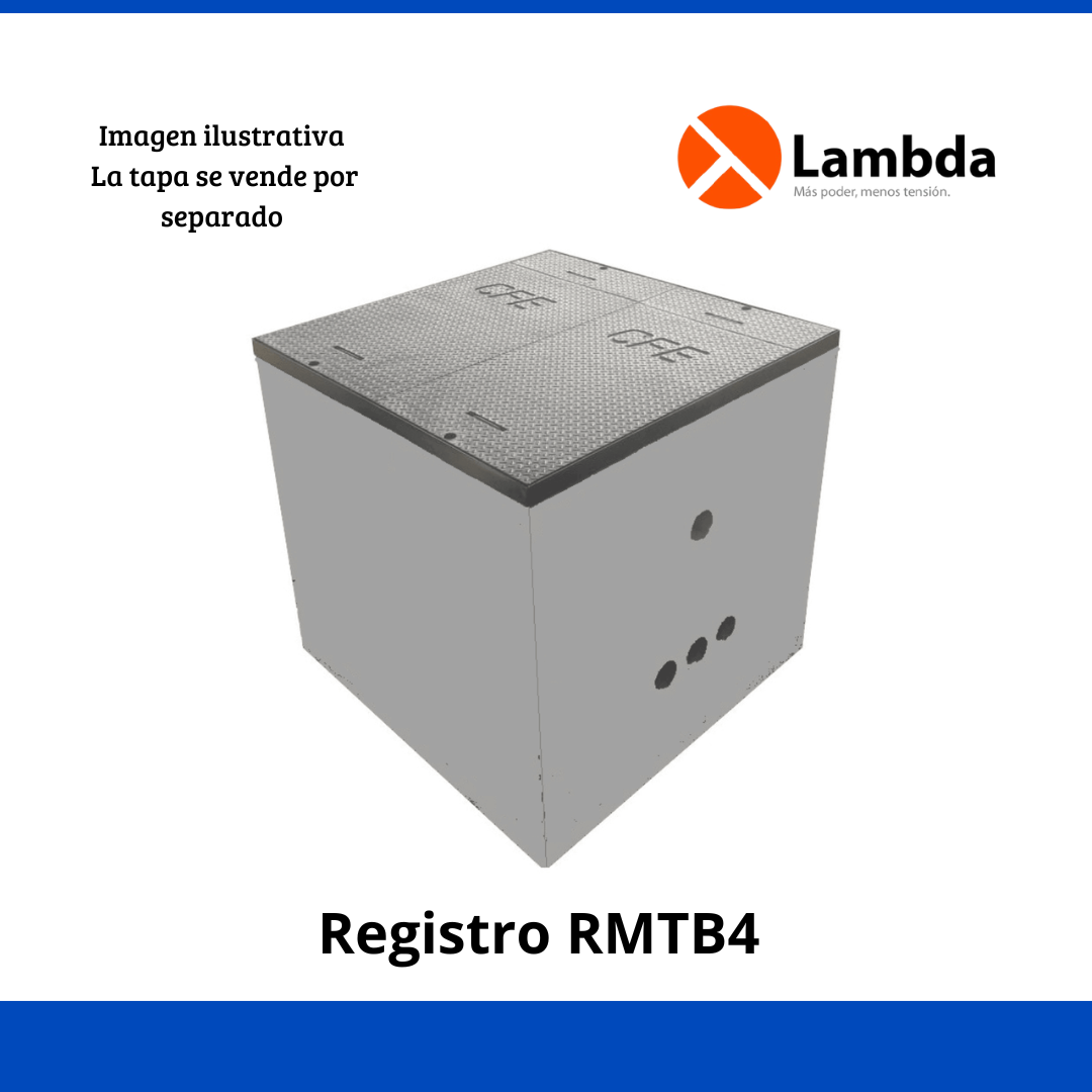 Registro de media tensión tipo banqueta RMTB4
