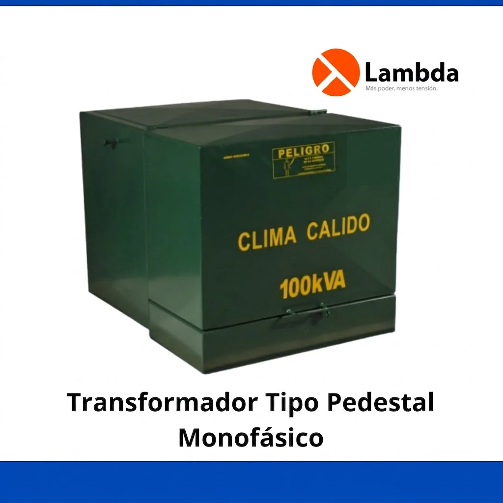 Transformador Tipo Pedestal monofásico de 25 KVA hasta 100 KVA