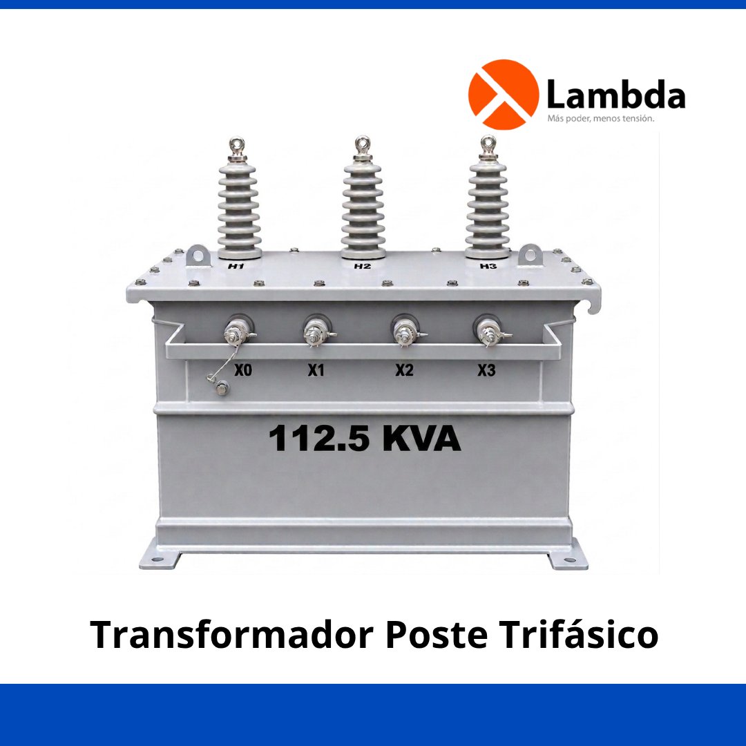 Transformador Tipo Poste Trifásico 112.5 KVA