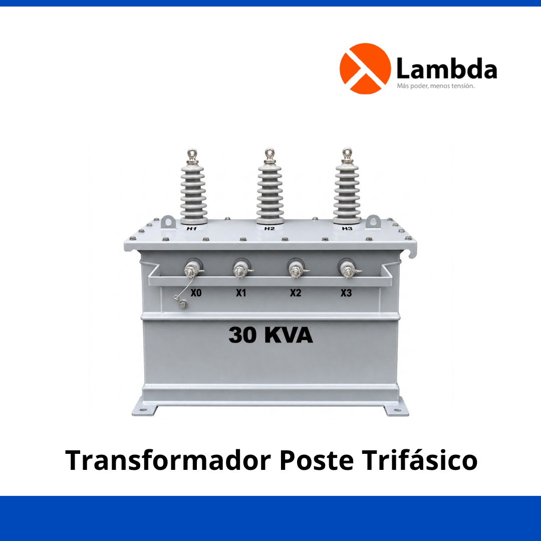 Transformador Tipo Poste Trifásico 30 KVA