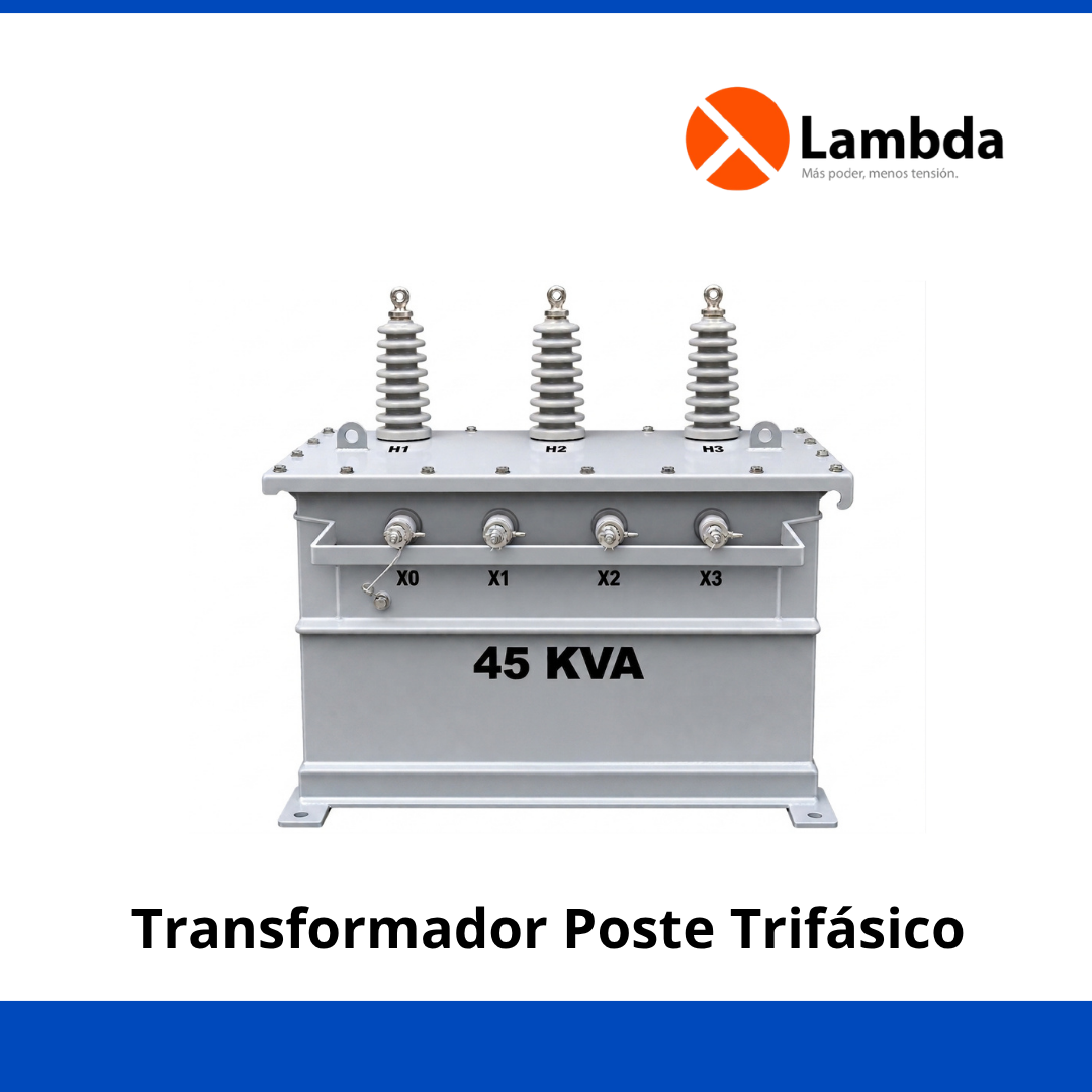 Transformador Tipo Poste Trifásico 45 KVA