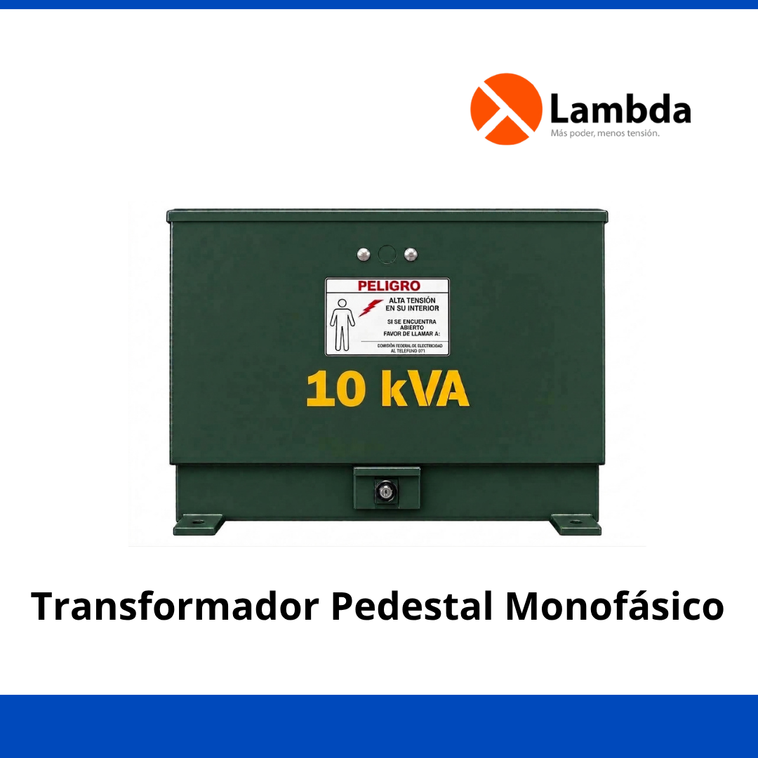 Transformador Tipo Pedestal monofásico de 10 KVA