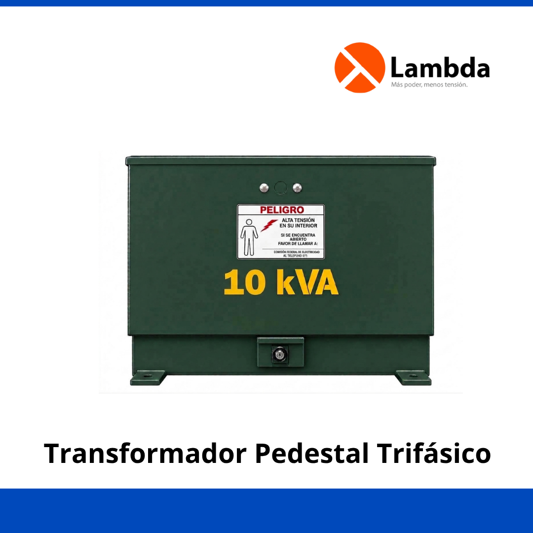 Transformador Tipo Pedestal monofásico de 10 KVA