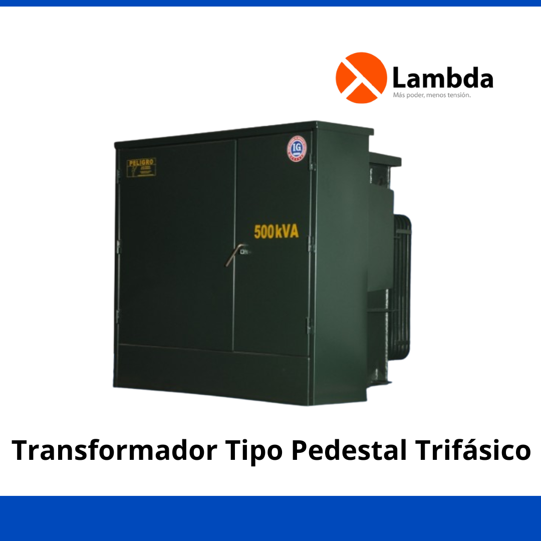 Transformador Tipo Pedestal trifásico de 75 KVA hasta 500 KVA