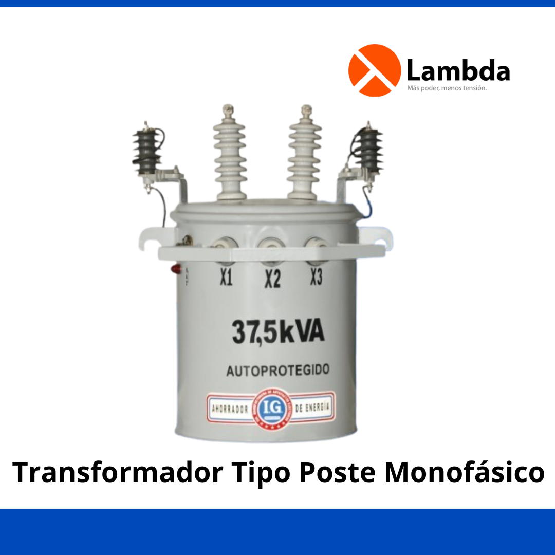 Transformador Tipo Poste Monofásico de 10 KVA hasta 100 Kv