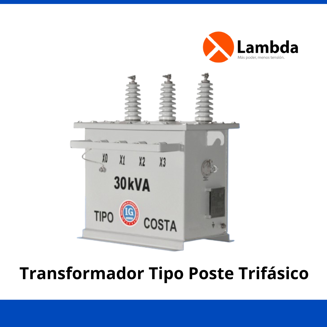 Transformador Tipo Poste Trifásico de 15 KVA hasta 150 KVA