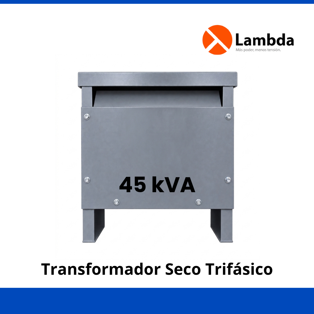 Transformador Tipo Seco Trifásico de 45 KVA